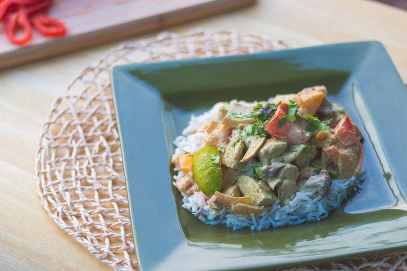 Cilantro Lime Chicken Bowl at Cafe Rio