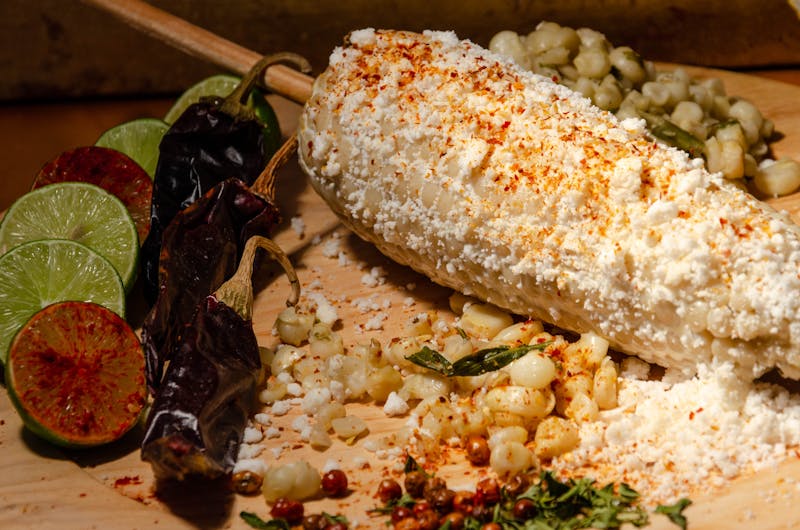 Mexican Street Corn at Cafe Rio