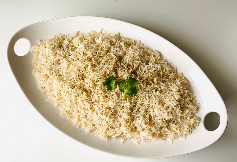 Cilantro Lime Rice at Cafe Rio